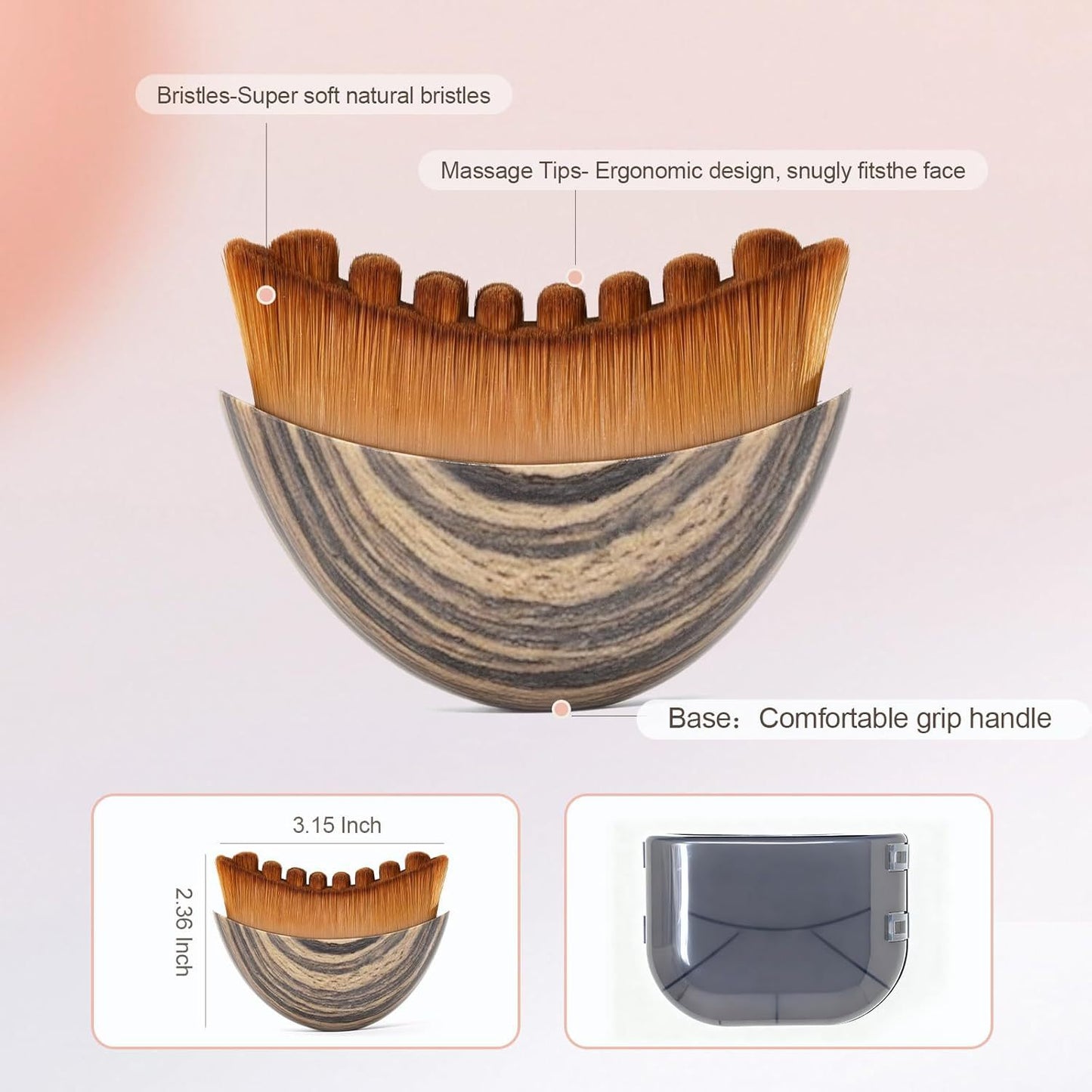 Lymphatic Contour Facial Brush